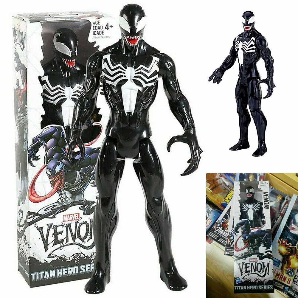 Boneco De A O De Pvc Dos Vingadores Venom Endgame Titan Her I Para