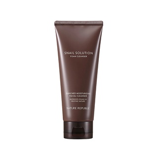 nature republic snail solution foam cleanser 150g