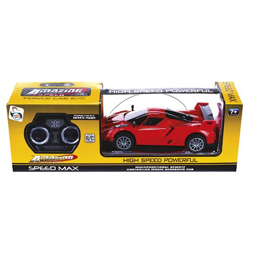 Carrinho Controle Remoto Speed Max Vermelho Pica-Pau Esportivo Italiano 4  Funções Com Luz Carro r/c Crianças + 7 Anos na Americanas Empresas