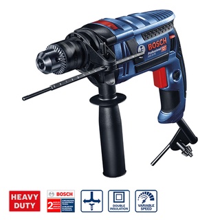 KIT FURADEIRA DE IMP 220V GSB 16RE + JOGO BITS X-LINE 33 PC BOSCH