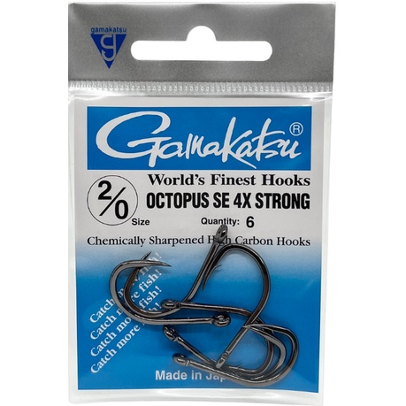 Gamakatsu Octopus SE 4X Strong Hooks