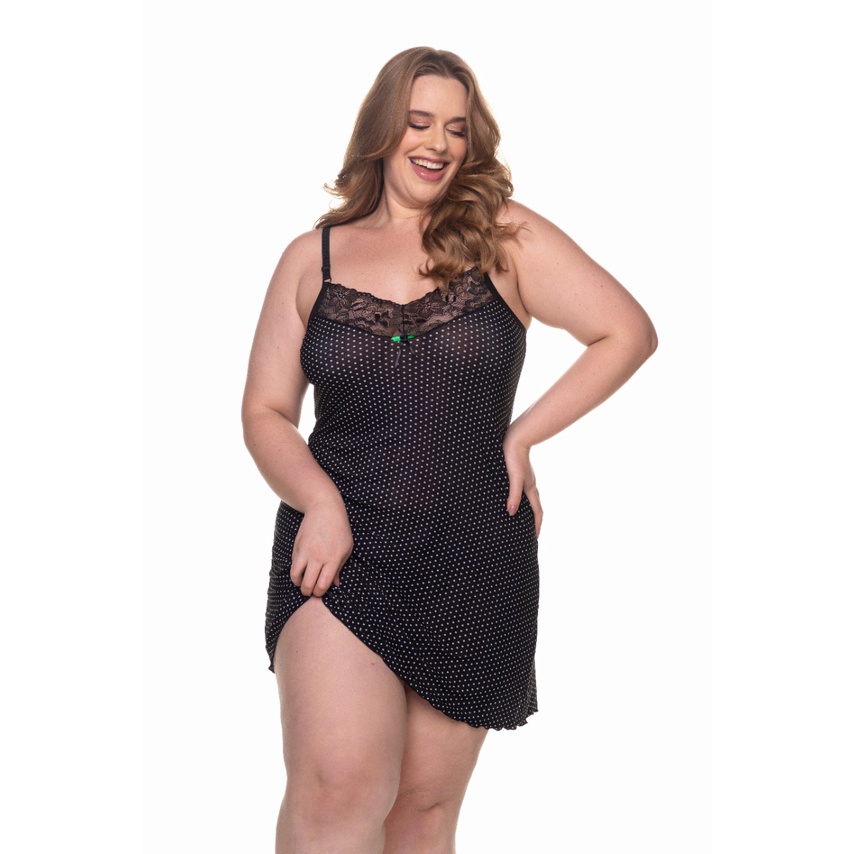 Camisola Sensual Liganete Renda DeMillus