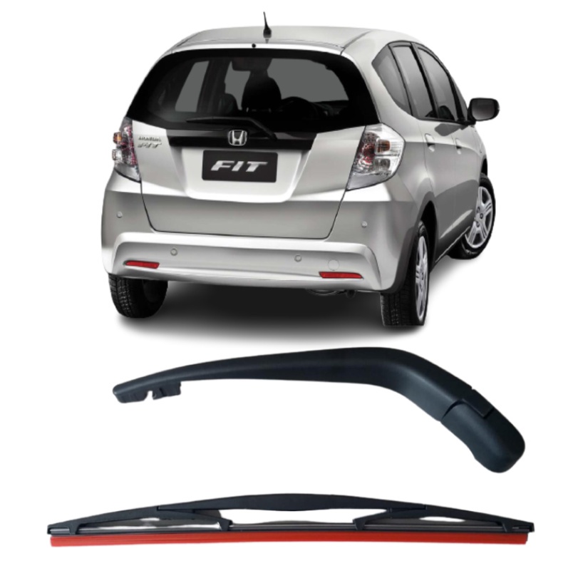 Palheta Traseira Com Braço Honda Fit 2009 Até 2014 Cinoy