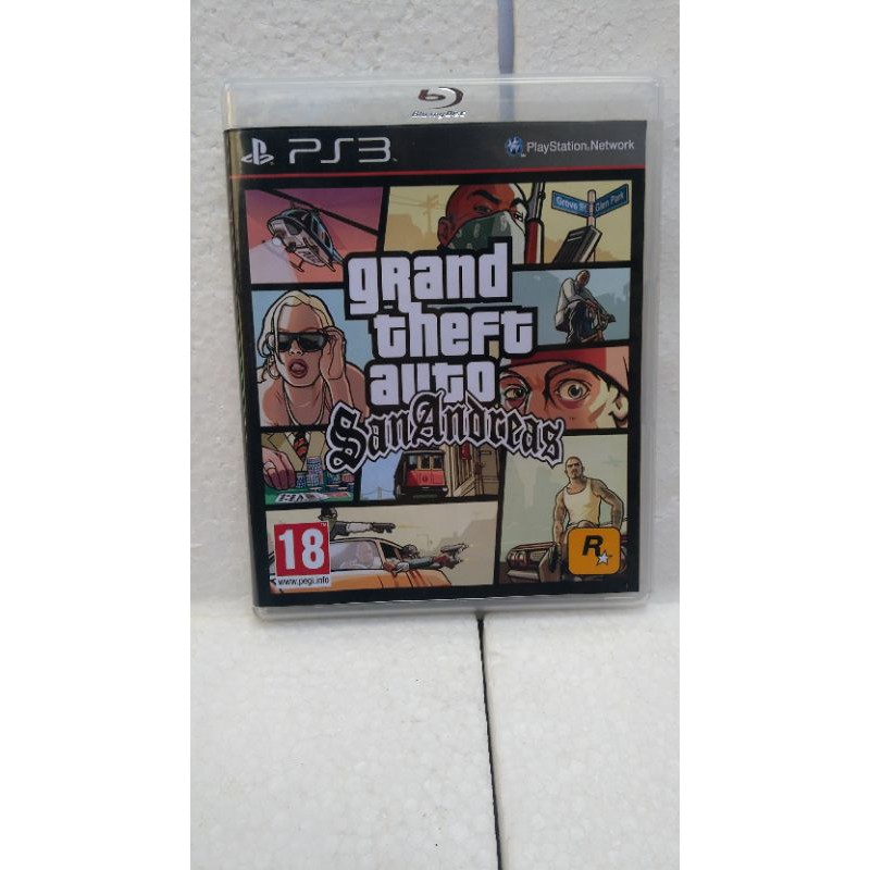 Gta San Andreas Hd Jogo Playstation 3 Ps3 Givangames Comprar - Escorrega o  Preço