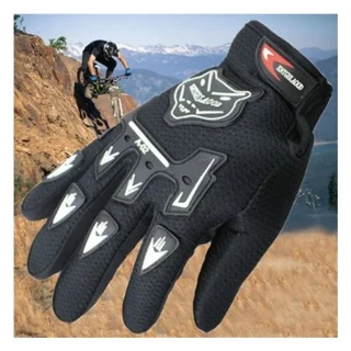 Luva Antideslizante Moto Motoqueiro Motocross Motociclista Tamanho G