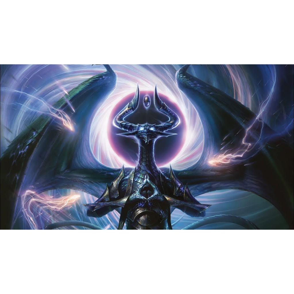 Playmat E/ou Mousepad Gamer em Neoprene Nicol Bolas Dragão Deus