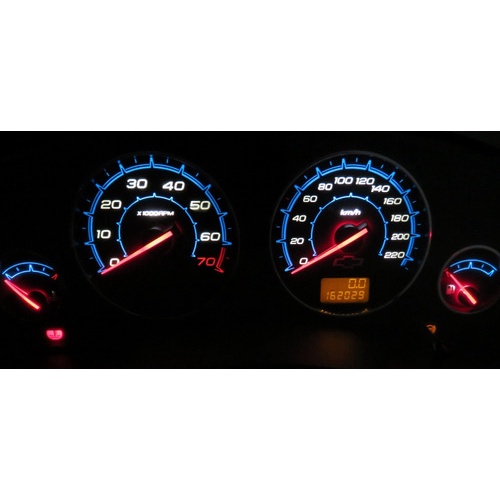 Acetato Mostrado Translucido Painel Gm Astra Zafira Azul