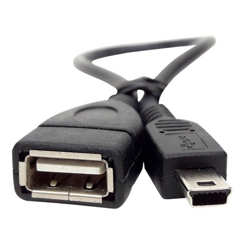 Adaptador Mini Usb V3 Macho Usb Femea Otg Celular Gps | Shopee Brasil