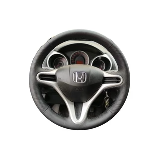 Capa de Volante Costurada a mão Honda Fit/ City 2009 a 2014