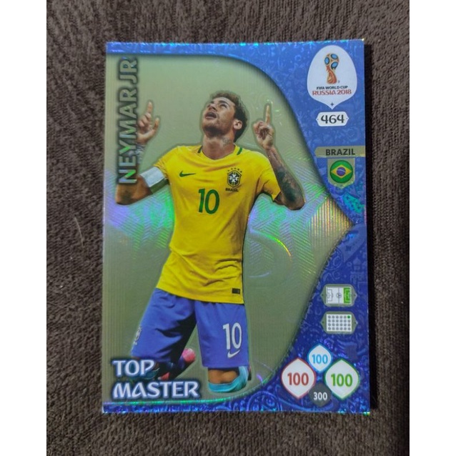 Neymar Jr. - Brasil - Panini FIFA world cup Russia 2018