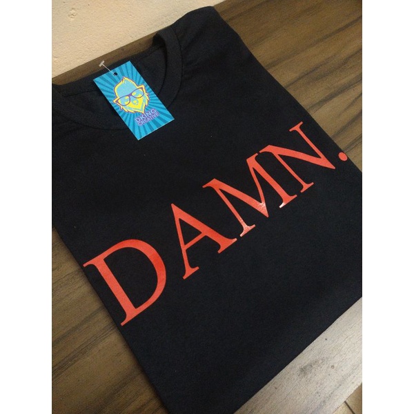 Camiseta Camisa Damn. Kendrick Lamar Rapper Rap Músico | Shopee Brasil