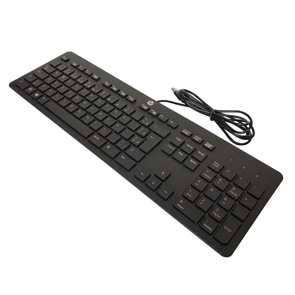 Teclado HP Slim Keyboard Português ABNT2 SK-2120 Seminovo C/ garantia + NF