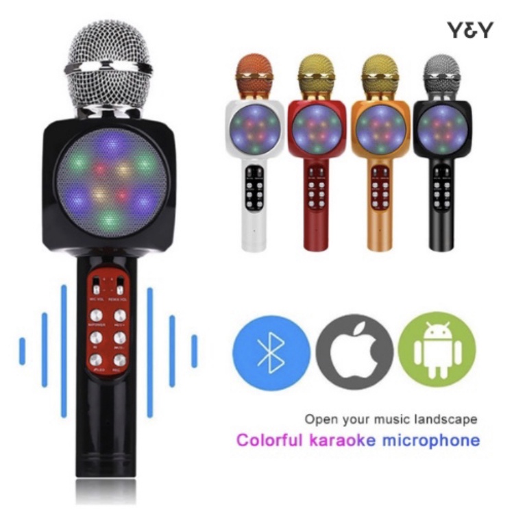 Microfone led Bluetooth | Shopee Brasil