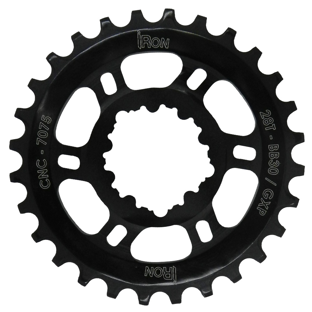Coroa Iron Direct Mount 28t Bb30 Para Sram Preto | Shopee Brasil
