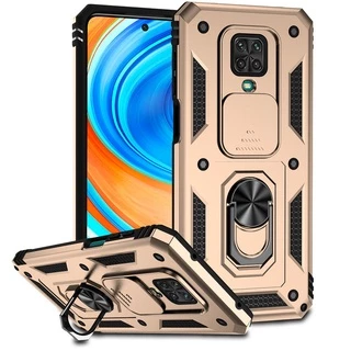 Capa De Celular Resistente A Arranhões Com Suporte De Anel Para Redmi Note 9s/9 Pro Max