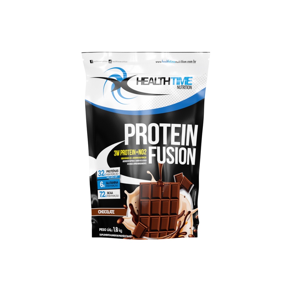 3W FUSION WHEY PROTEIN HEALTH TIME – REFIL 2,1 kg (32g DE PROTEÍNA POR PORÇÃO)