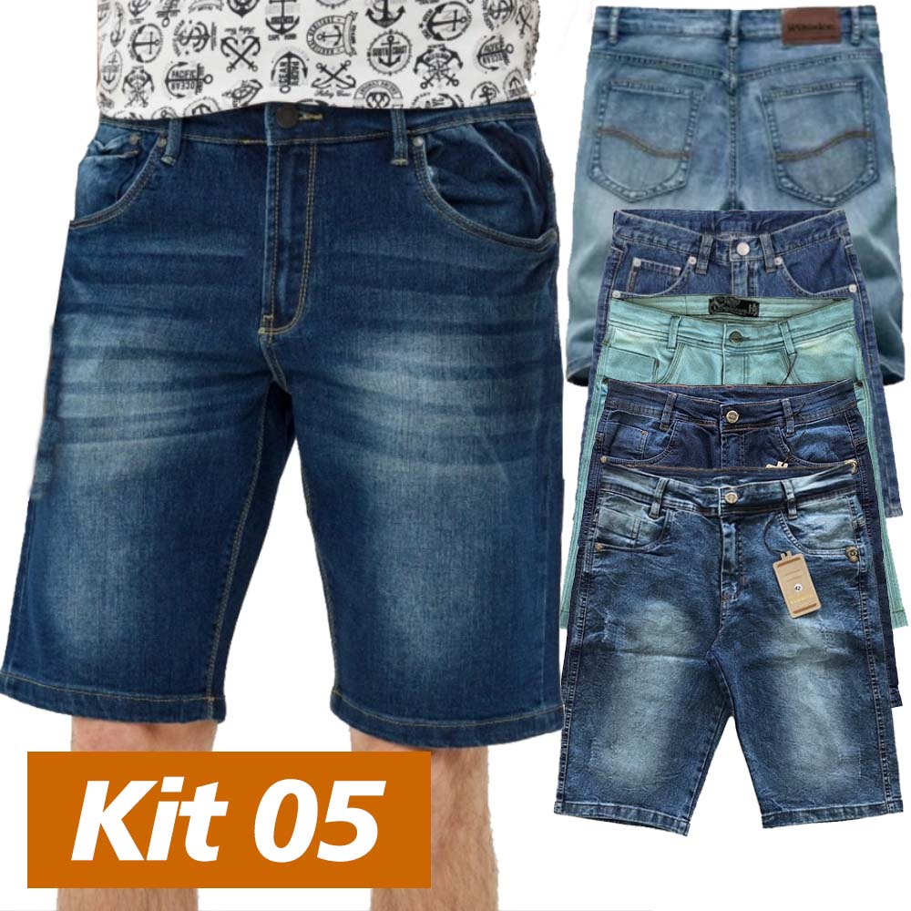 Bermuda jeans hot sale para revenda