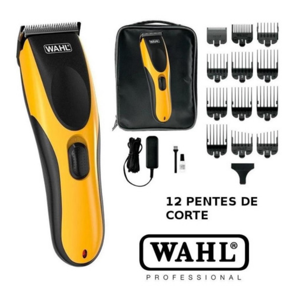 Imagem do produto Maquina Sem Fio Wahl Profissional Haircut Beard Diy Cabelo E Barba