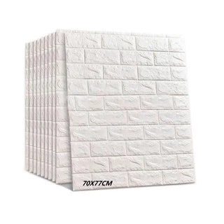 Papel de parede 3D PLACA TIJOLO 77CM adesivo