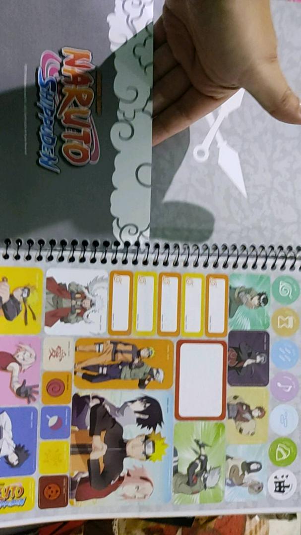 Kit 2un Caderno Naruto Uzumaki Espiral 1m 80fls Capa Dura Universitário  Escolar Desenho Série Mangá Japonês Ninja em Promoção na Americanas