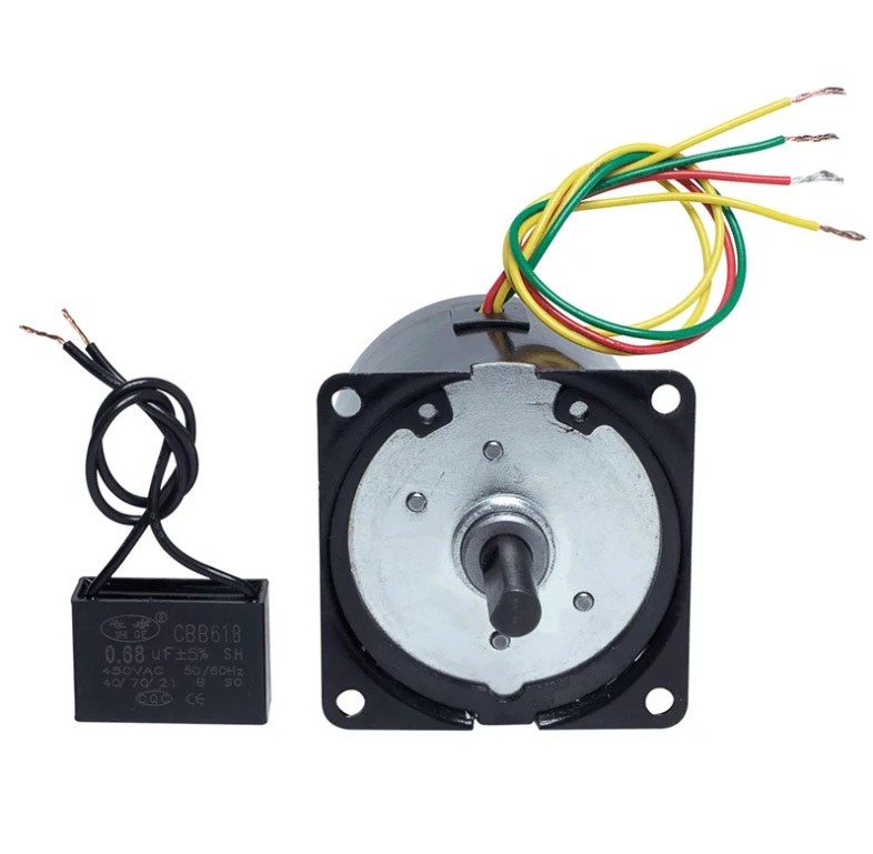 Micro Motor Ac C/ Cx Red 220v 70kgf.cm 5rpm Micromotor | Shopee Brasil