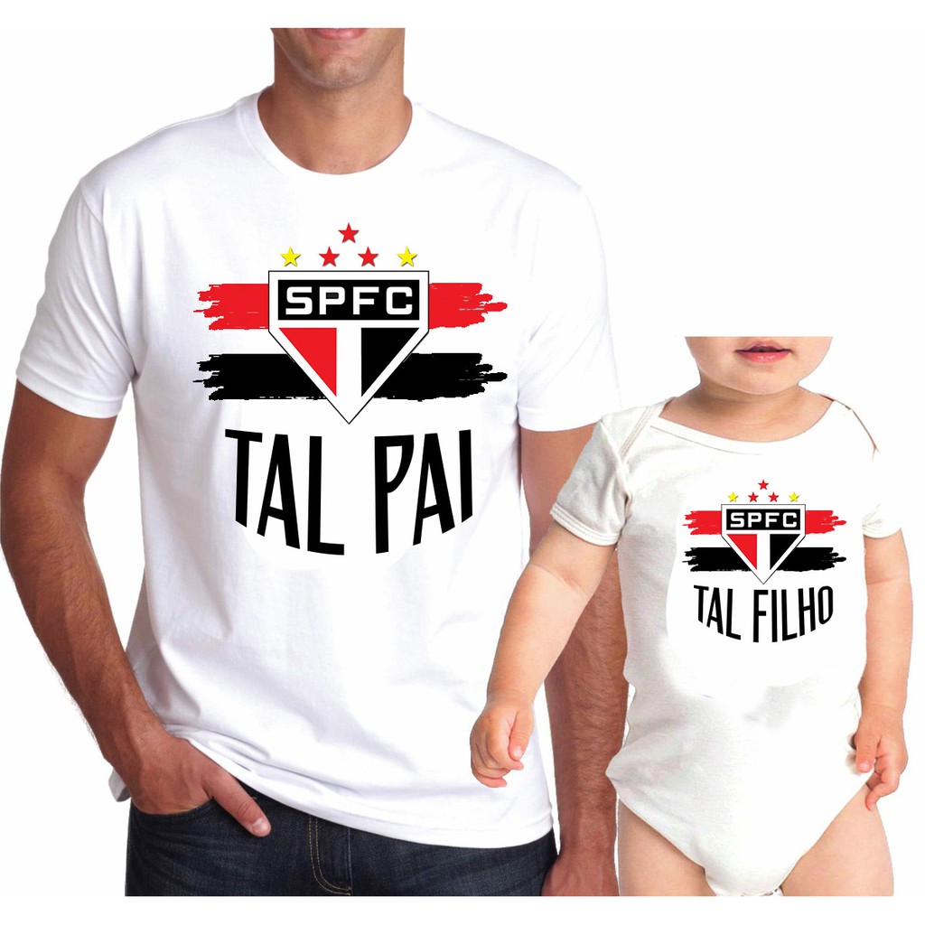 Kit dia dos Pais - Camiseta + Body Dia dos Pais São Paulo