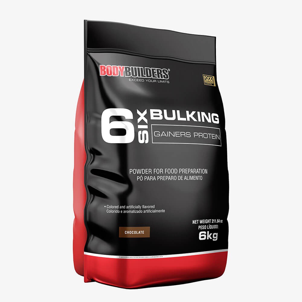 6 Six Bulking Gainers Protein 6kg – Bodybuilders