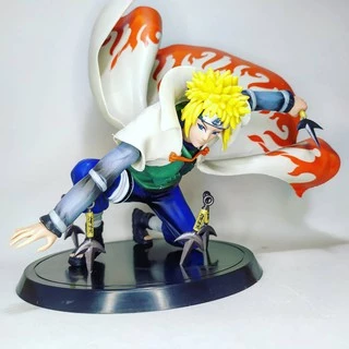 Minato Namikaze Action Figure Boneco 17cm - Quarto Hokage