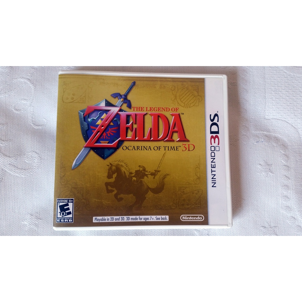 Jogo The Legend Of Zelda Ocarina Of Time 3d 3ds Midia Fisica