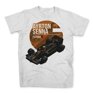 Camiseta Algodao Ayrton Senna Sena Corrida Formula 1 Carros Ferrari Pilotos Velozes Furiosos F1 Esportes Sports Motor