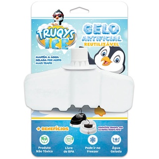 Refil da Fonte Ice Truqys Gelo Artificial Agua fresca Gelada