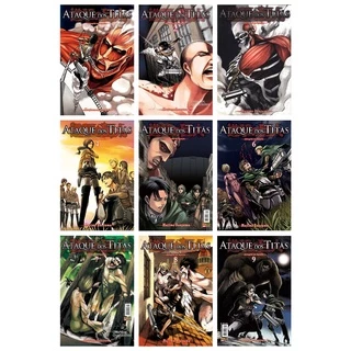 Mangá Ataque Dos Titãs (Novo - Lacrado)
