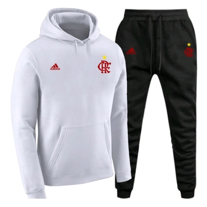 Conjunto moletom hot sale feminino flamengo