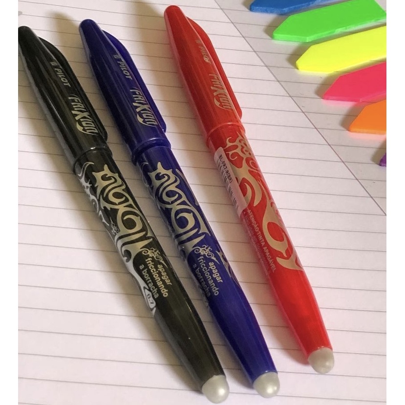 Caneta Escreve e Apaga Frixion / 0.7mm / Esferográfica / Pilot | Shopee ...