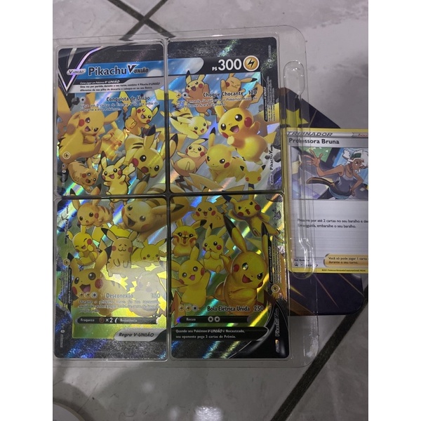 Pikachu-V-União (4 Cartas) / Pikachu-V-Union (4 Cartas) (SWSH139-U/71), Busca de Cards