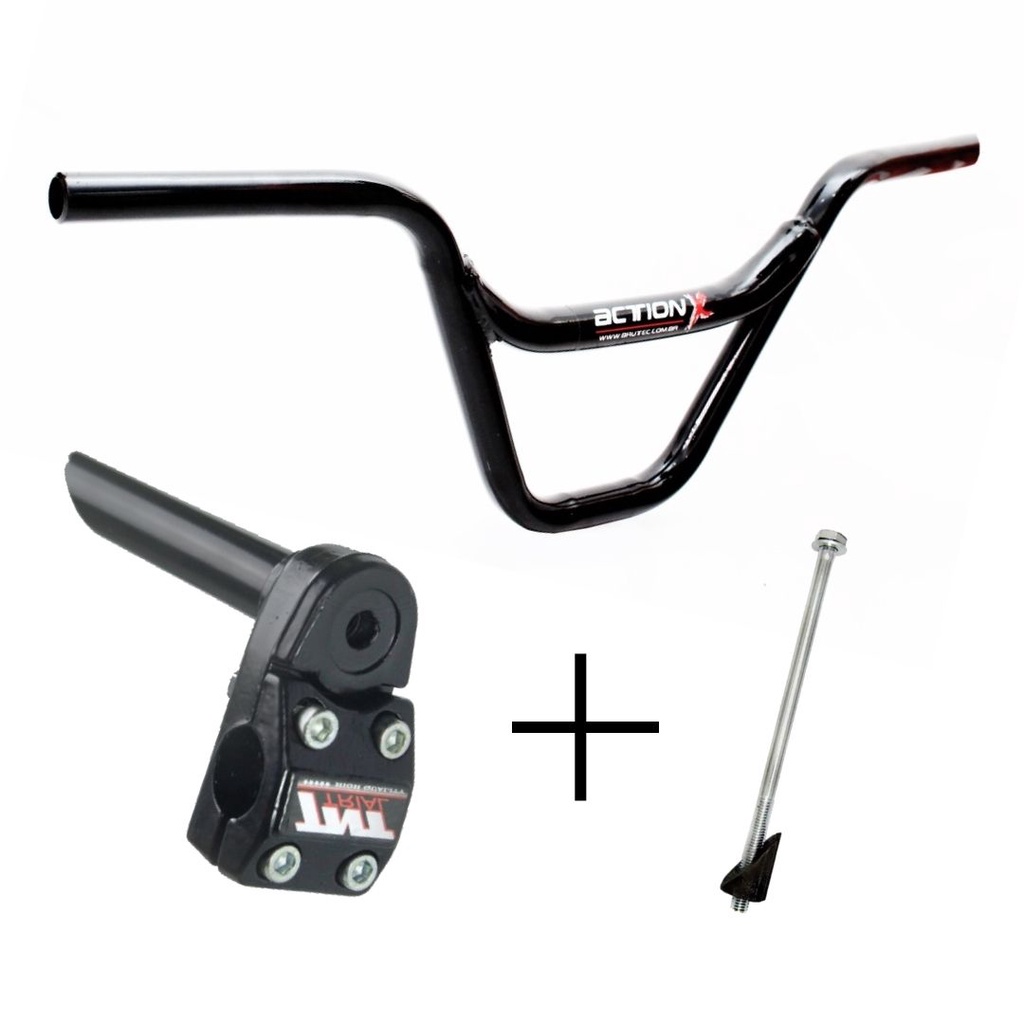 Accessoire BMX Compétition Guidon BMX KHE Prism 9 - Acier HiTen 812g - Largeur 720mm - Doré Guidon Freestyle Doré Cannelé