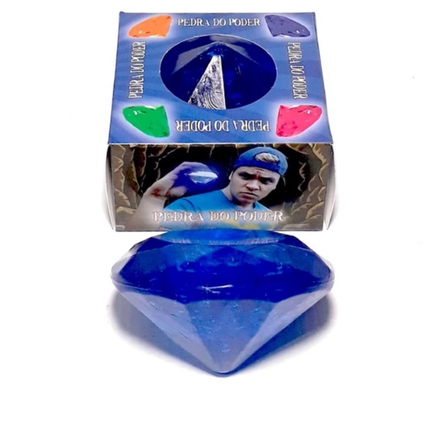 Pedra Do Poder Aventureiro Azul Luccas Neto | Shopee Brasil
