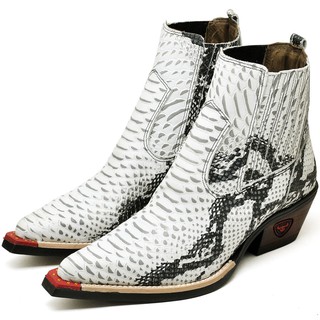 Bota Country Masculina Texana Couro Legítimo Bico Fino Salto Diversas Cores