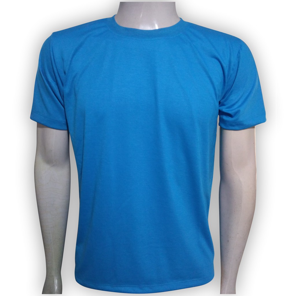 Camiseta Azul Claro 100% Poliéster para Sublimação - MUNDIAL