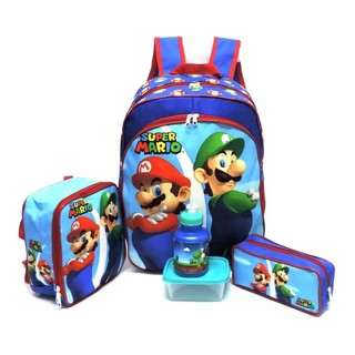 Lancheira Térmica Infantil Escolar Super Mario - LA39433MO