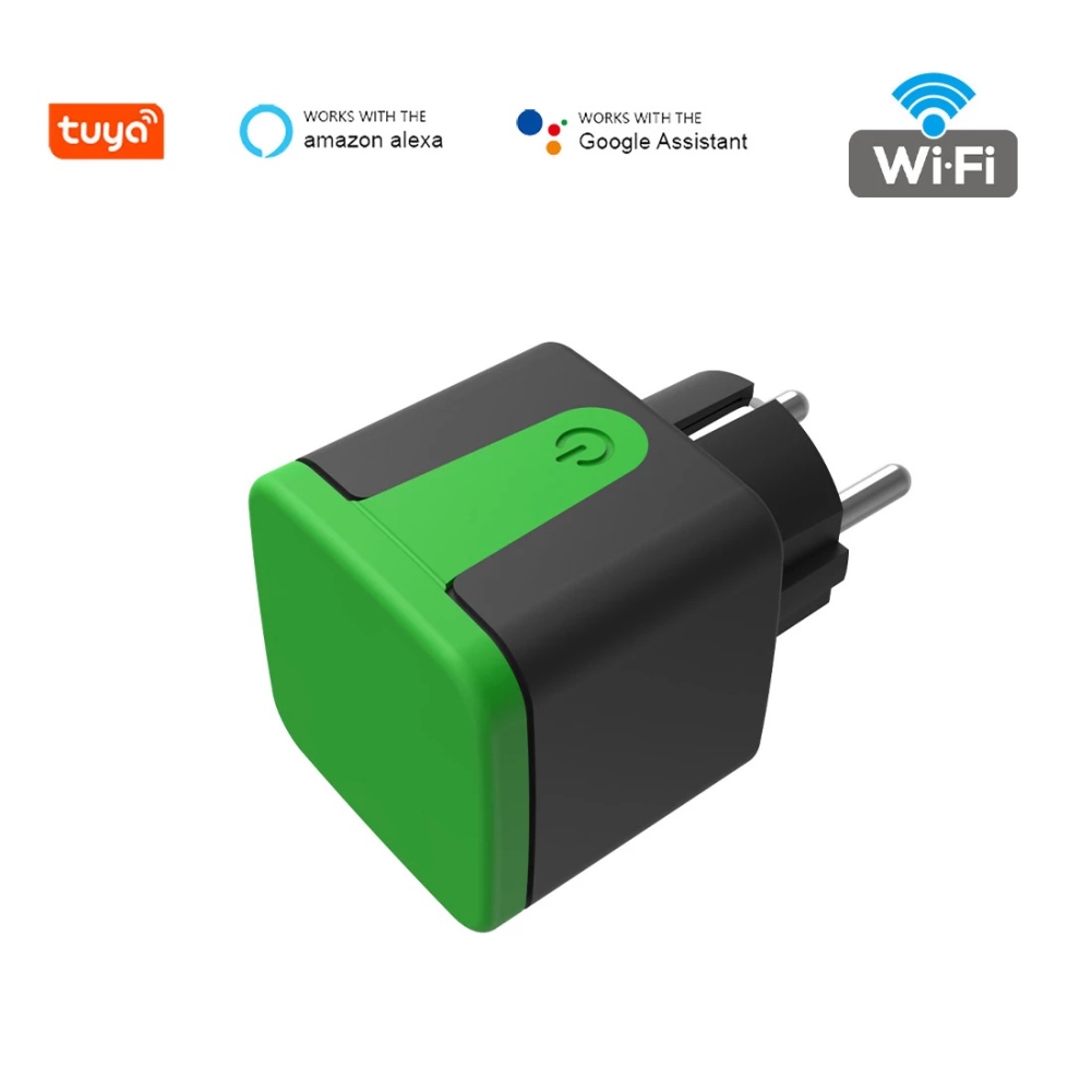 Tuya Wifi Smart Plug Home Controle Remoto Monitor De Energia ...