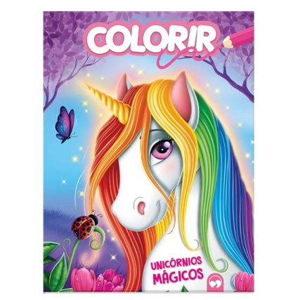 Livro de colorir my little pony vale das letras