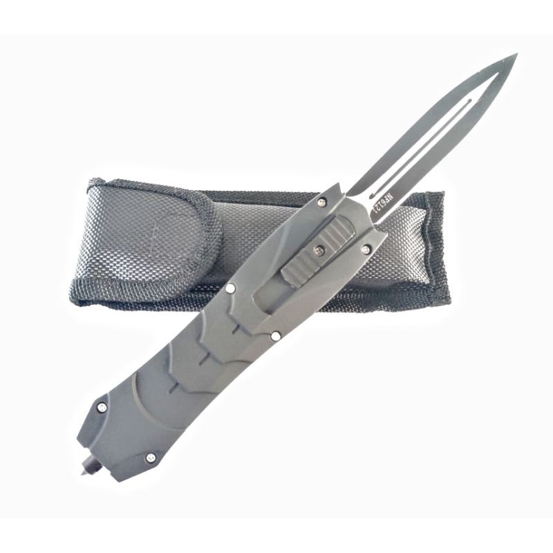 Canivete Automático abertura frontal edc defesa pessoal. | Shopee Brasil