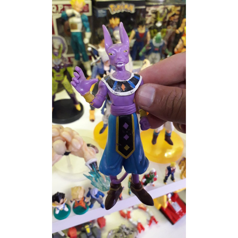 Boneco Dragon Ball deuses ka Mini roxo | Shopee Brasil