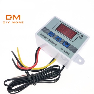Controlador digital de temperatura W3230 DC 12V 24V 220V LCD temporizador  digital DC interruptor de termostato digital medidor de monitoreo con