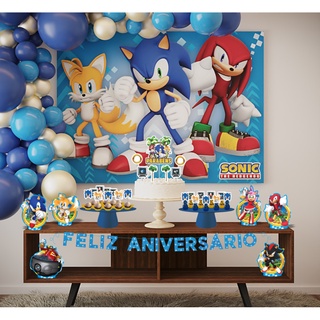 Totens - Displays - Sonic  Festas de aniversário do sonic