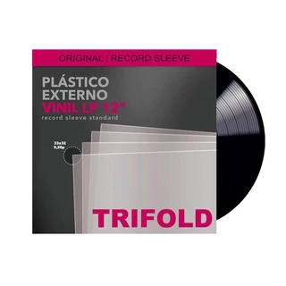 Plastico Vinil Lp Externo 0,20 Trifold - 10 Unidades em Oferta na Shopee