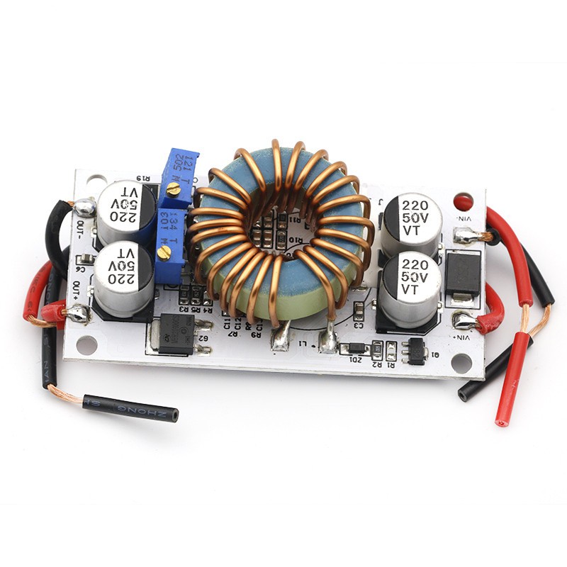 Modulo Step-up DC 500W 10A – Regolabile Tensione Costante Da 8.5V-48V A 10V-50V