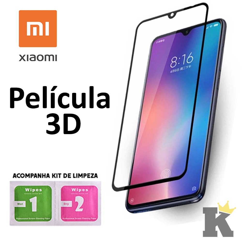 2 Peliculas Vidro Temperado 9D Para Xiaomi Redmi Note 12 5G - M7