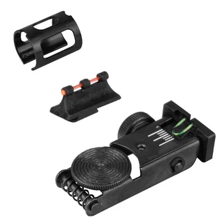 Kit Conjunto de Mira Carabinas Pressao Gamo Massa Túnel Alça